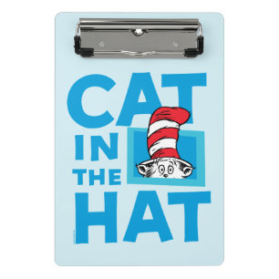 Mini Porte-bloc Dr Seuss Chat dans le logo du Casquette