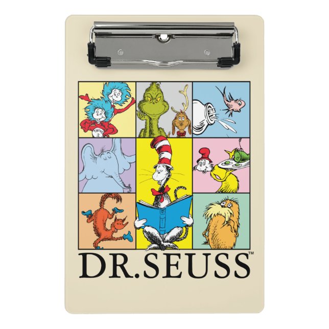 Mini Porte-bloc Dr Seuss | Graphique Histoires (Devant)