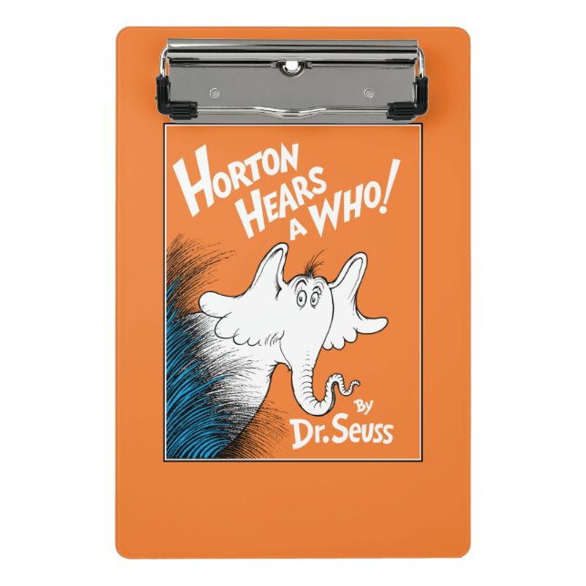 Mini Porte-bloc Dr Seuss | Horton Entend un qui livre (Devant)