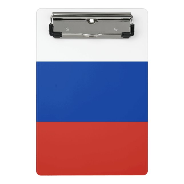 Mini Porte-bloc Drapeau de la Russie (Devant)