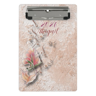 Mini Porte-bloc Elegant Nature Embossed mini clipboard 