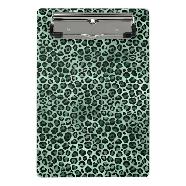 Mini Porte-bloc Emerald et Gold Safari Series Design 9 (Devant)