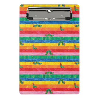 Mini Porte-bloc Eric Carle | Caterpillar Rainbow Stripe Motif