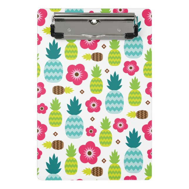 Mini Porte-bloc Été tropical de l'ananas (Devant)