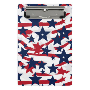 Mini Porte-bloc Étoiles patriotiques
