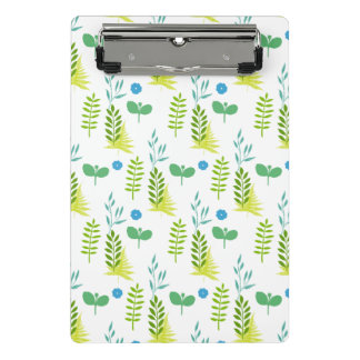 Mini Porte-bloc Fleur bleue