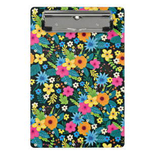 Mini Porte-bloc Fleurs Ditsy Vibrantes Motif Floral-43785