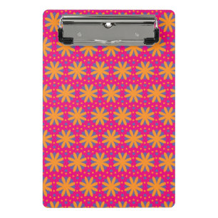 Mini Porte-bloc formes de cercle floral coloré
