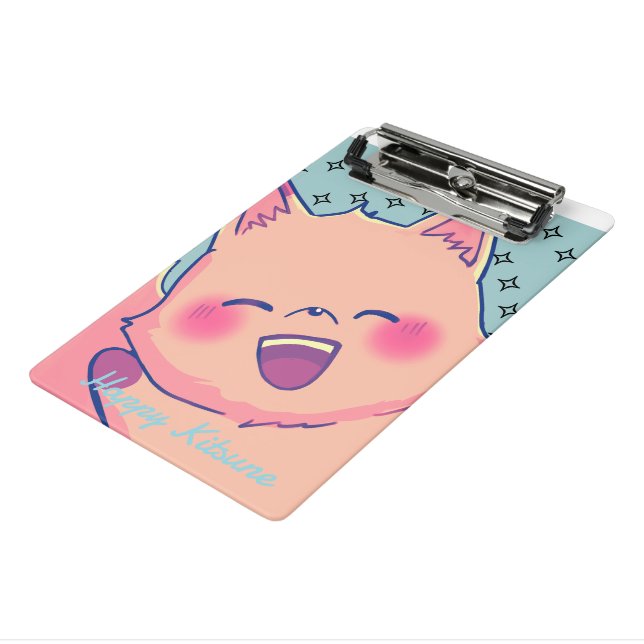 Mini Porte-bloc Happy Kitsune (Angle3)