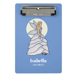Mini Porte-bloc Illustration de mode de robe de princesse fée Peta