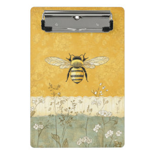 Mini Porte-bloc Jardin de fleurs sauvages à miel vintage (3)