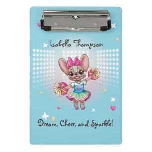 Mini Porte-bloc Joli Français coloré Pawsitive School Spirit