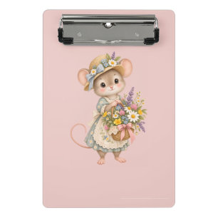 Mini Porte-bloc Jolie Souris des Bois – Cottage Européen