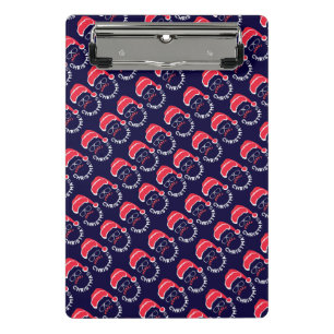 Mini Porte-bloc Joyeux Noël Santa Clause Merry & Bright