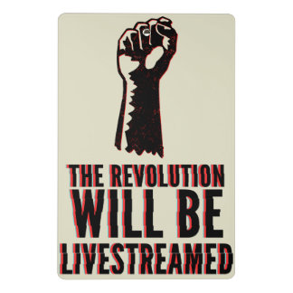 Mini Porte-bloc La révolution sera livestreamed