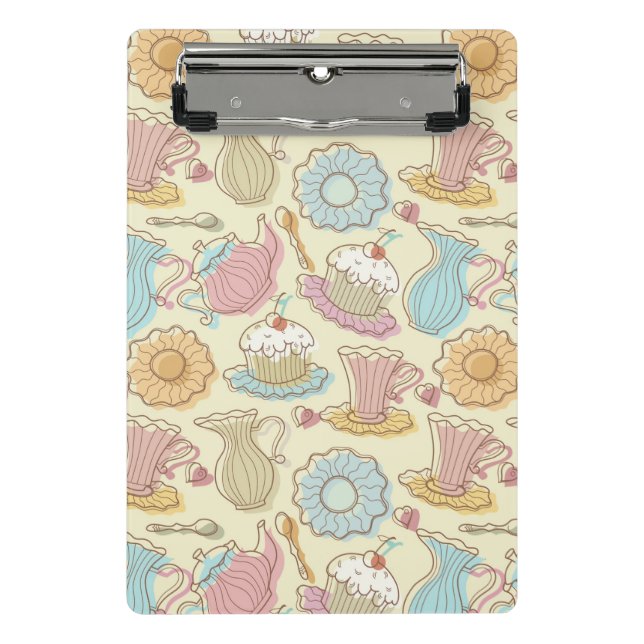 Mini Porte-bloc Le dessin de main bombe des silhouettes (Devant)