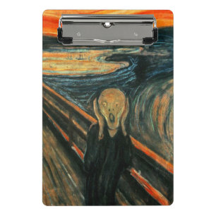 Mini Porte-bloc Le hurlement Munch Art Moderne Abstrait