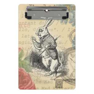 Mini Porte-bloc Le lapin blanc Alice au pays des merveilles