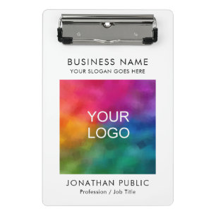 Mini Porte-bloc Logo d'entreprise personnalisé