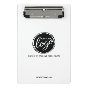 Mini Porte-bloc Logo professionnel personnalisé avec texte person