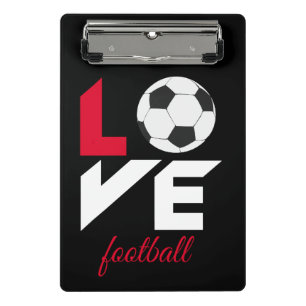 Mini Porte-bloc Love football