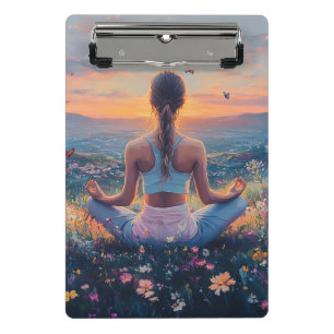 Mini Porte-bloc Méditation sereine au lever du soleil (4)