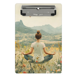 Mini Porte-bloc Méditation sereine au lever du soleil (6)