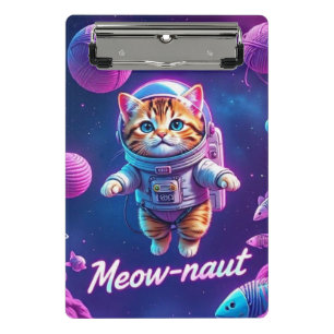 Mini Porte-bloc Meow-naut