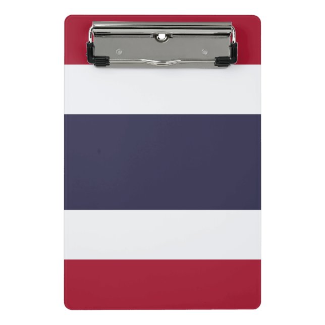 Mini Porte-bloc Mini clipboard with flag of Thailand (Devant)