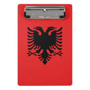 Mini Porte-bloc Mini porte - bloc avec drapeau d'Albanie