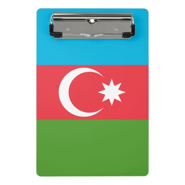 Mini Porte-bloc Mini porte - bloc avec drapeau d'Azerbaïdjan (Devant)