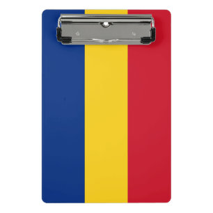 Mini Porte-bloc Mini porte - bloc avec drapeau de Roumanie