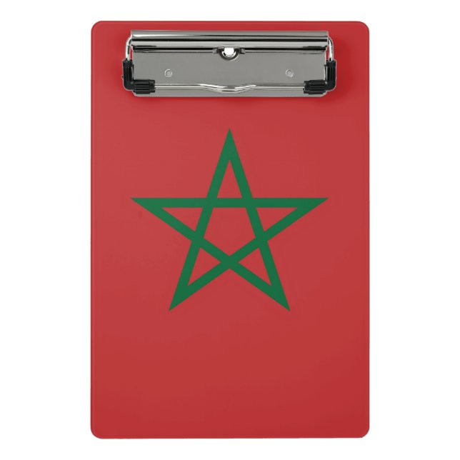 Mini Porte-bloc Mini porte - bloc avec drapeau du Maroc (Devant)