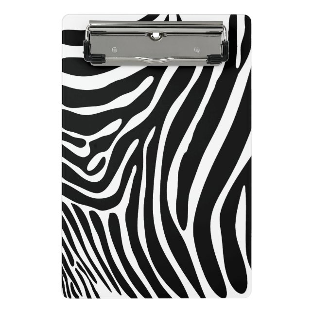 Mini Porte-bloc Mini Porte - bloc d'impression Zebra (Devant)
