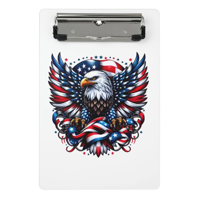 Mini Porte-bloc Mini Porte - bloc patriotique (Devant)
