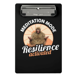Mini Porte-bloc Mode Méditation Bigfoot Résilience Activée