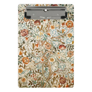 Mini Porte-bloc Morris Acanthus Floral Crewel Motif de broderie