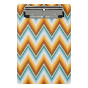 Mini Porte-bloc Motif d'arrière - plan de Chevron