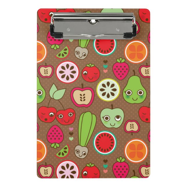 Mini Porte-bloc Motif de cuisine de fruit (Devant)
