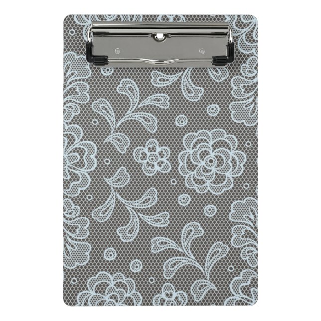 Mini Porte-bloc Motif de dentelle, cru 6 de fleur (Devant)