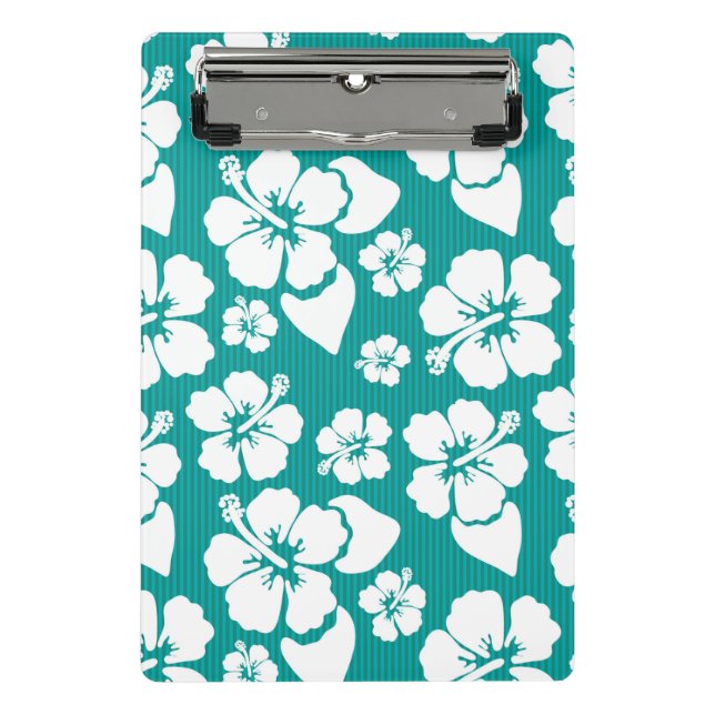 Mini Porte-bloc Motif de fleur hawaïen de ketmie (Devant)