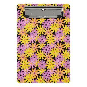 Mini Porte-bloc Motif de fleurs de Gerbera, arrière - plan