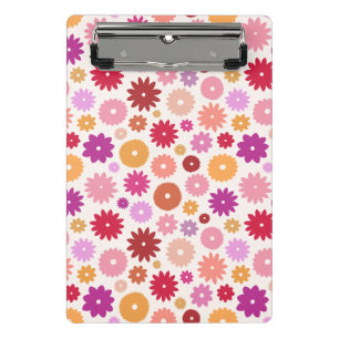 Mini Porte-bloc Motif de floraisons colorées