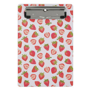 Mini Porte-bloc Motif de fraises d'été