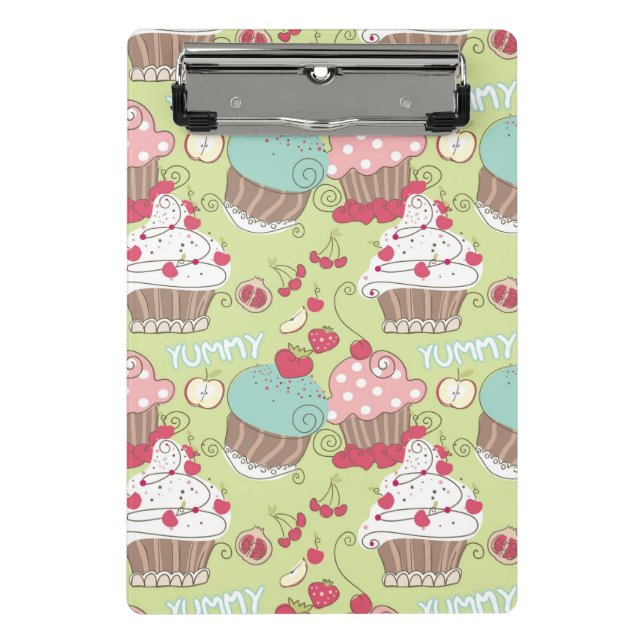 Mini Porte-bloc Motif de petit gâteau (Devant)