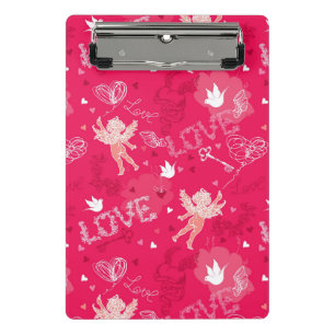 Mini Porte-bloc Motif de Saint-Valentin avec le cupidon