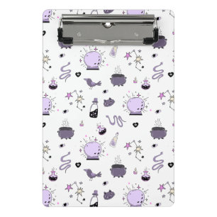 Mini Porte-bloc Motif de sorcière Kawaii