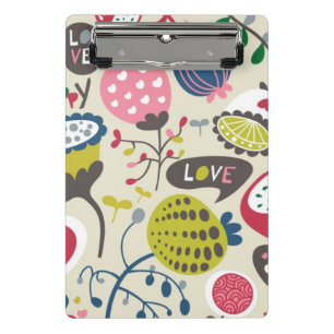 Mini Porte-bloc Motif floral 9