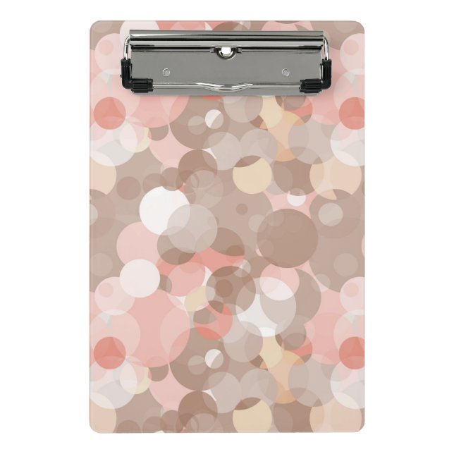 Mini Porte-bloc Motif simple - cercles (Devant)