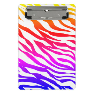 Mini Porte-bloc Motif Zebra Multicoloured Skin Stripes-22164